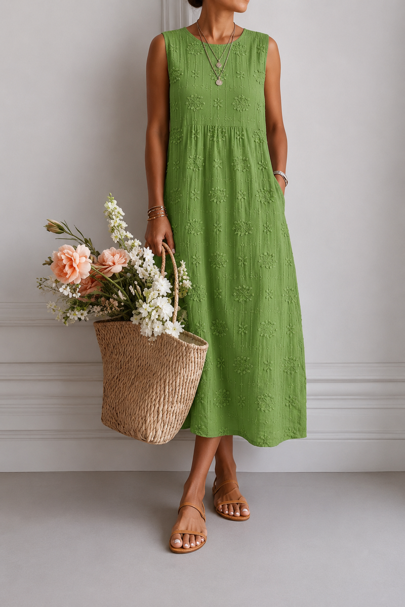 OLIVIA - VESTIDO MIDI LIGERO DE DIARIO