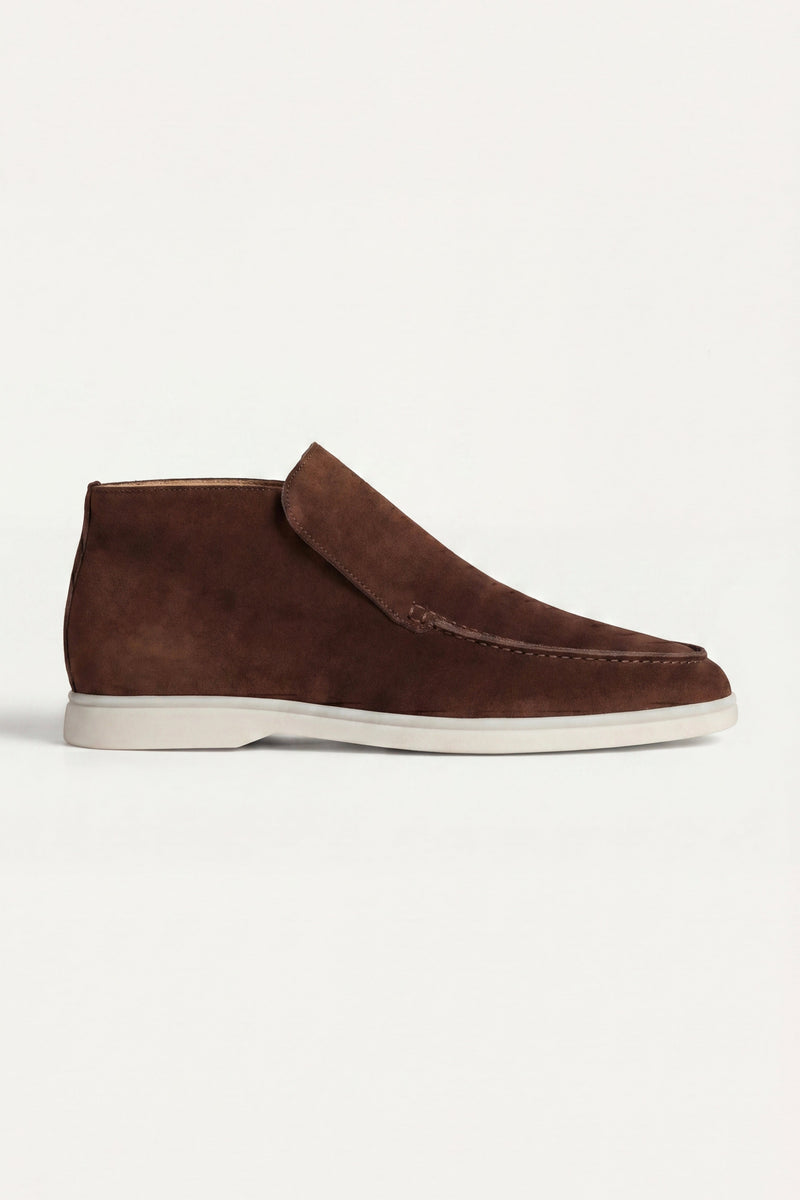 Mocassino alto marrone Capri